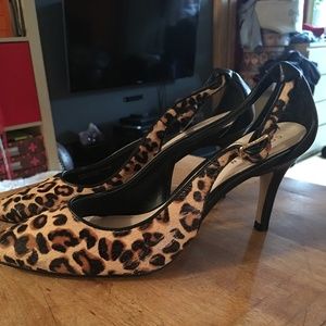 Juliana Calf-Hair Sling Back